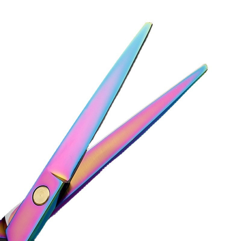 6-Inch Black Hair Scissor Set for Salon and Home Use