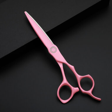  Black Gold Hair Scissor Set with Thinning and Cutting Shears