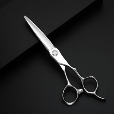  Black Gold Hair Scissor Set with Thinning and Cutting Shears