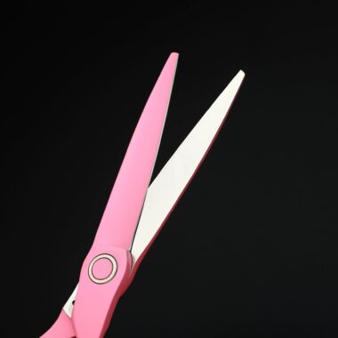  Black Gold Hair Scissor Set with Thinning and Cutting Shears