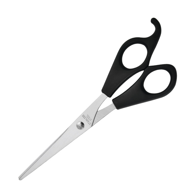 Pipe Handle Hair Scissor Set with Fishbone Thinning Shear