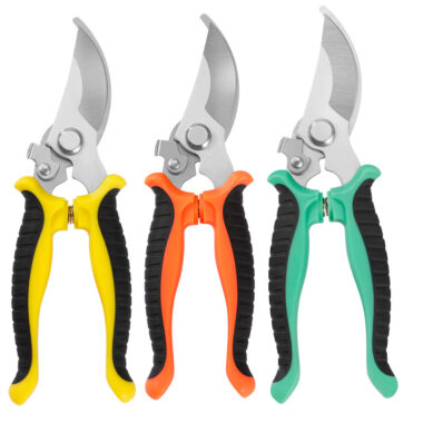  Heavy-Duty Garden Scissors for Tree Branch and Shrub Pruning