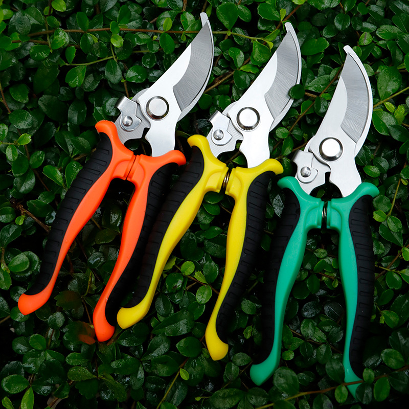 Heavy-Duty Garden Scissors for Tree Branch and Shrub Pruning