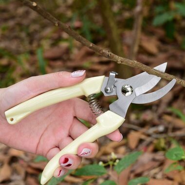 Heavy Duty Stainless Steel Garden Scissors for Pruning 