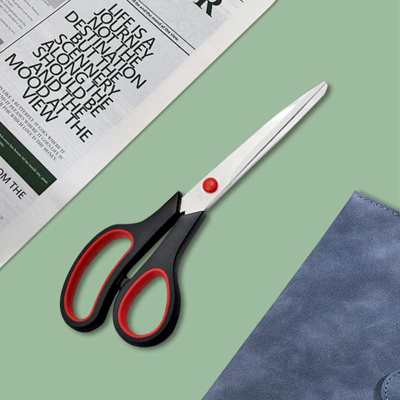 Multipurpose stainless steel scissors for kitchen and craft use
