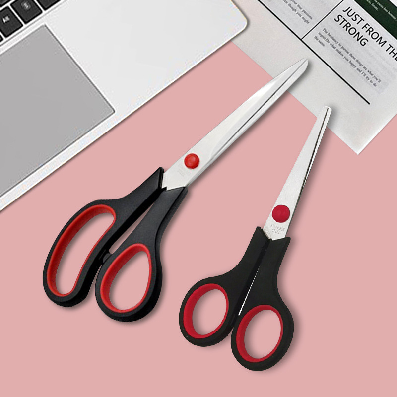 Multipurpose stainless steel scissors for kitchen and craft use