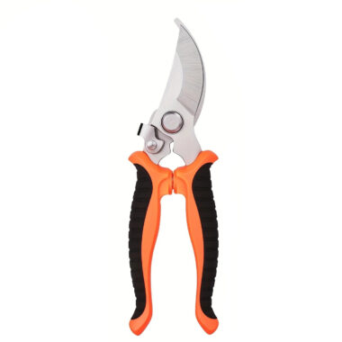 Bent head pruning shears for bonsai, flower, and thick branch cutting