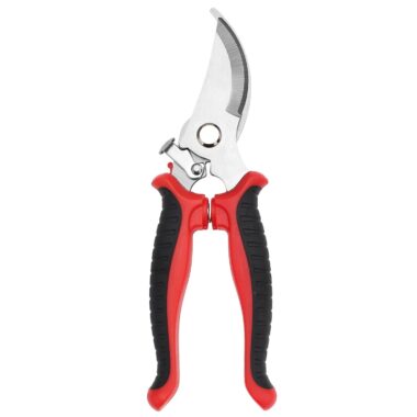 Bent head pruning shears for bonsai, flower, and thick branch cutting