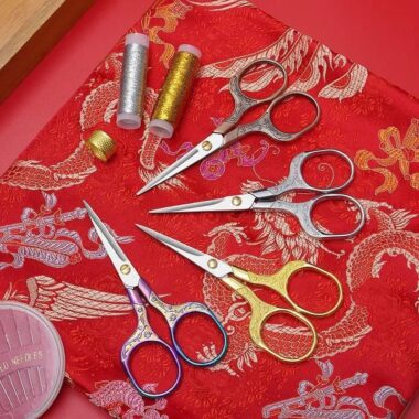 Stainless steel office scissors for student handcraft and paper cutting