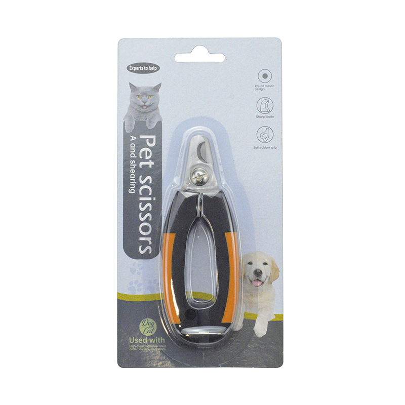 Stainless steel pet nail clippers for small and large dogs