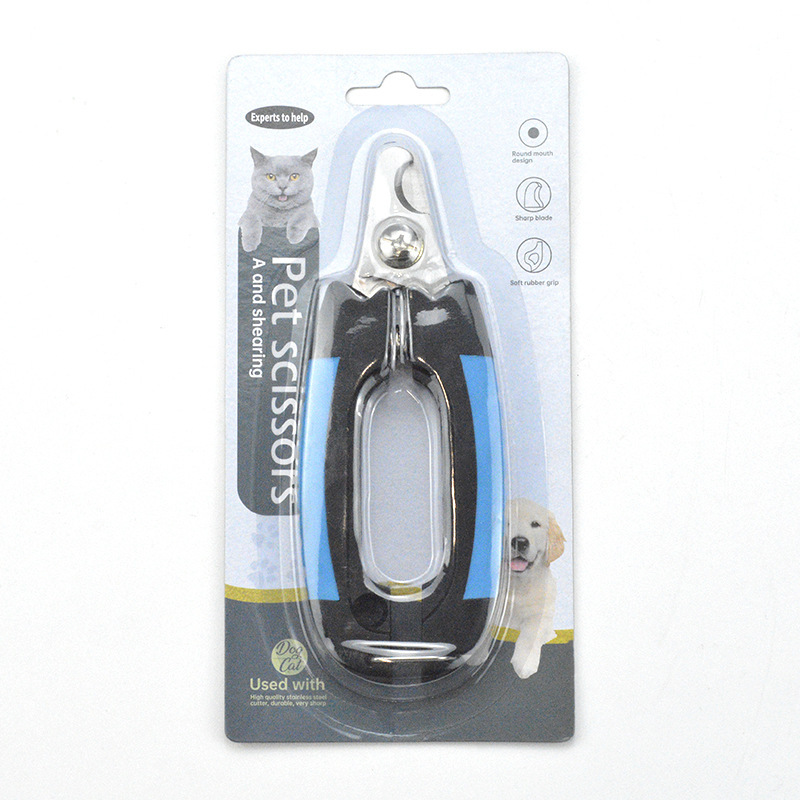 Stainless steel pet nail clippers for small and large dogs