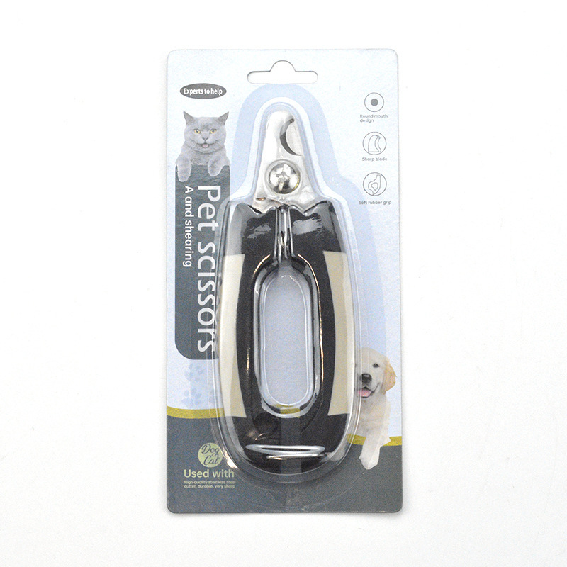 Stainless steel pet nail clippers for small and large dogs