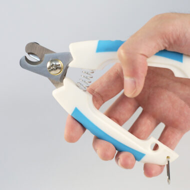 Stainless steel pet nail clippers for small and large dogs