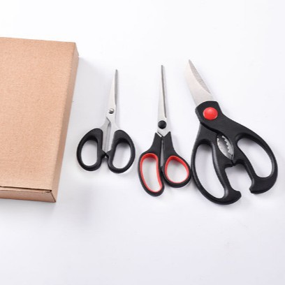Yangjiang stainless steel kitchen scissors 3-piece set for versatile cutting