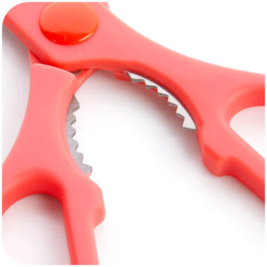 Heavy duty stainless steel kitchen scissors for cutting chicken bones and meat